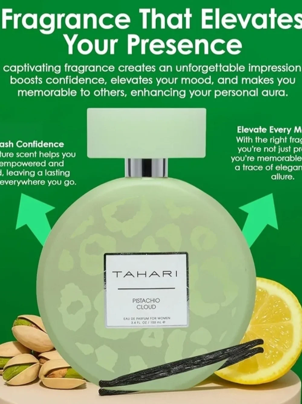 TAHARI Pistachio Cloud Women EDP 3.4 fl. oz